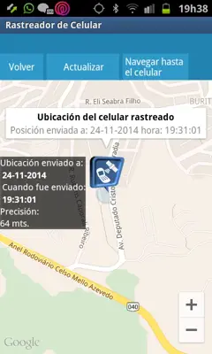 Rastreador de Celular android App screenshot 7